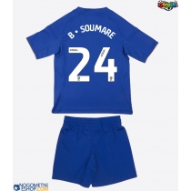 Otroški Nogometni dresi Leicester City Boubakary Soumare #24 Domači 2025-26 Kratek Rokav (+ Kratke hlače)